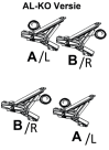 Enduro 96090 AL-KO >2018 Complete unit  Right (4 pieces)
